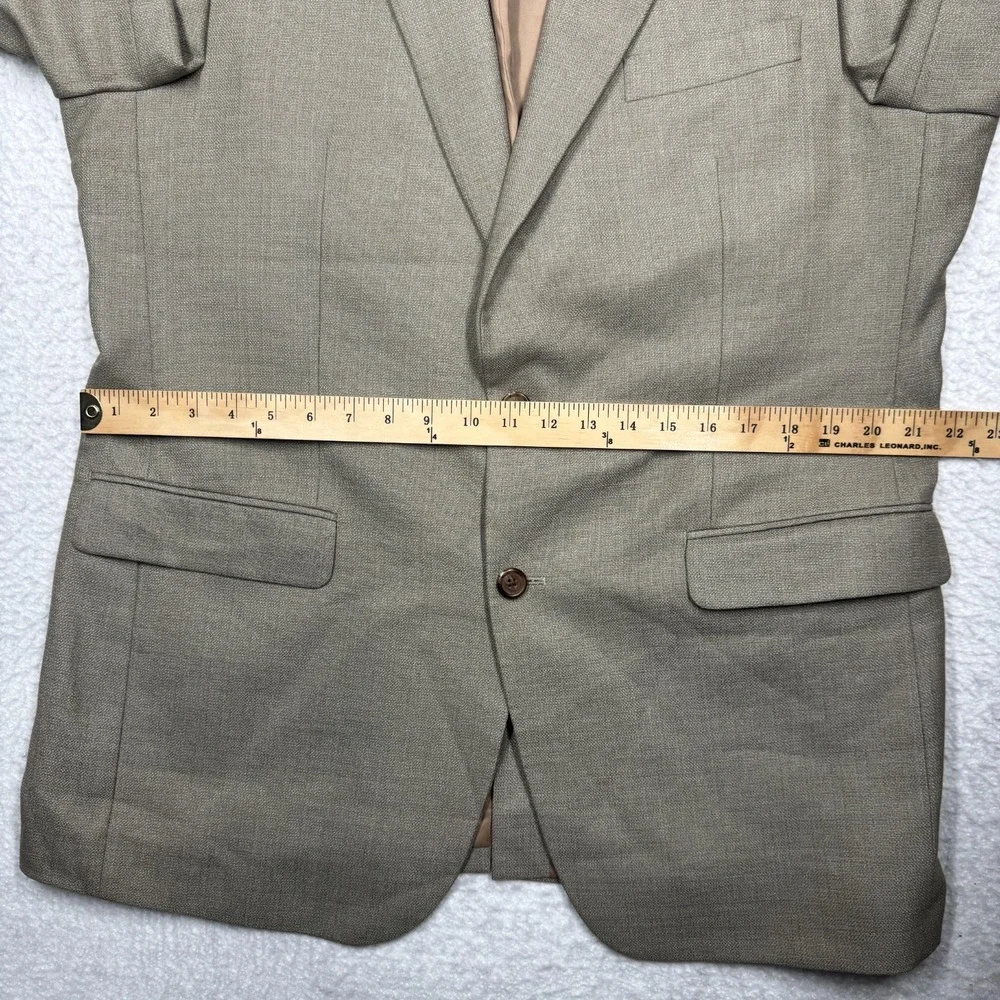 Vintage Polo Ralph Lauren Blazer Tan Sport‎ Dinner Jacket Men's Size 42L